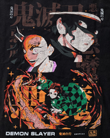 Demon Slayer Retro Print T